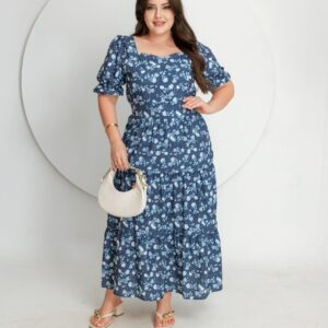 VESTIDO CREPINHO FLORAL